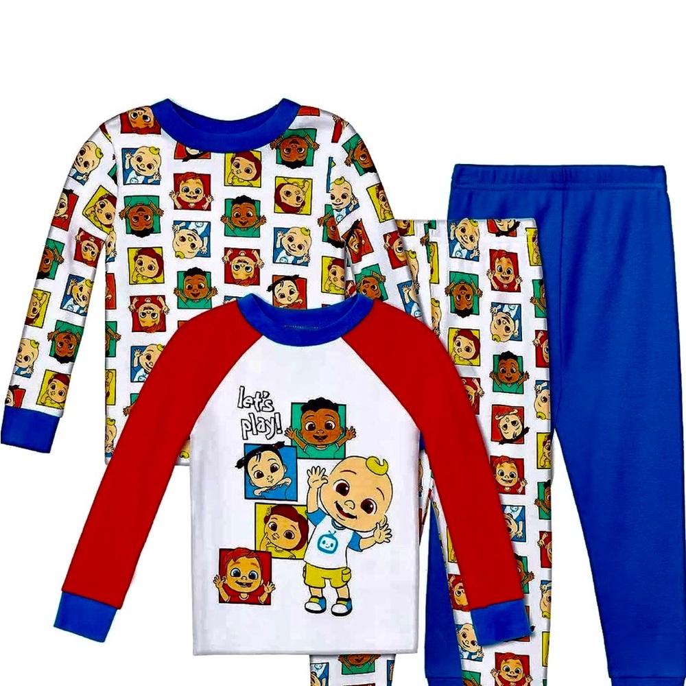Cocomelon 2 cotton sleepwear sets, size 2T, NWT